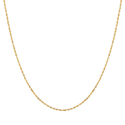 Singapur Kette gelbgold