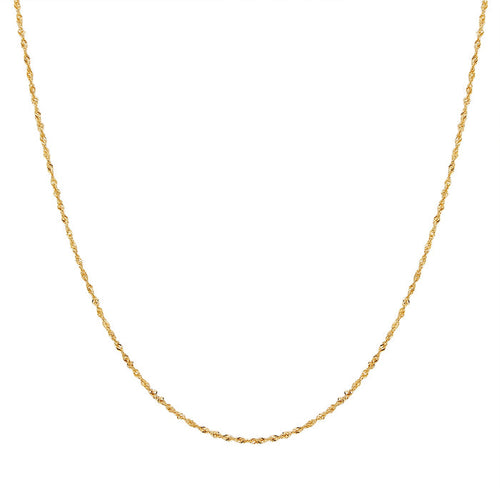 Singapur Kette gelbgold