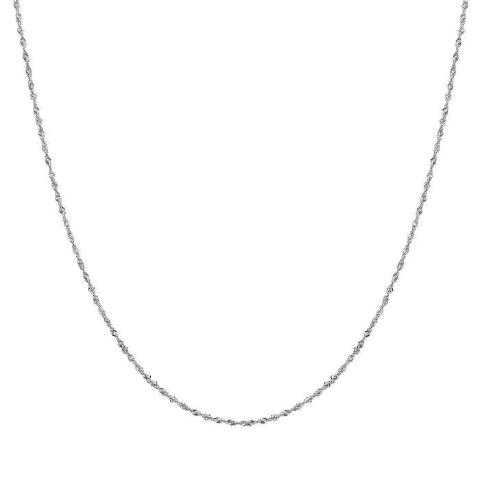 Singapur Kette silber