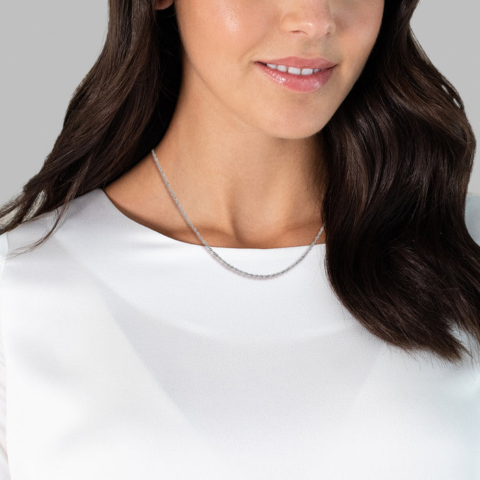 Singapur Kette silber