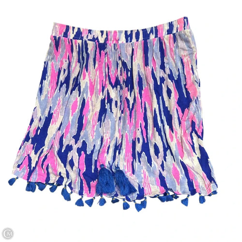 Skirt Designer By Lilly Pulitzer In Blue & Pink, Size: Xs