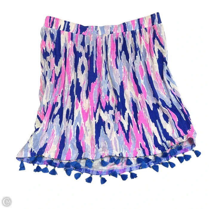 Skirt Designer By Lilly Pulitzer In Blue & Pink, Size: Xs