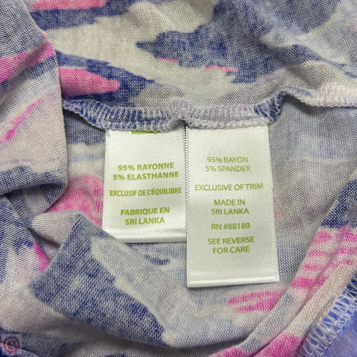 Skirt Designer By Lilly Pulitzer In Blue & Pink, Size: Xs