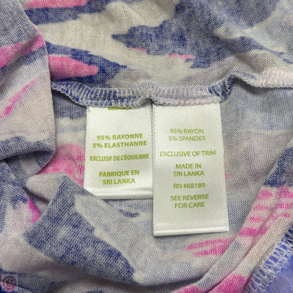 Skirt Designer By Lilly Pulitzer In Blue & Pink, Size: Xs
