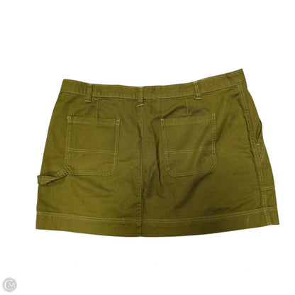 Skirt Midi By Old Navy In Green, Size: 3x