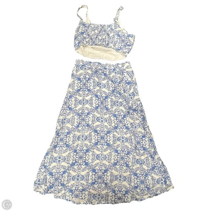 Skirt Set 2pc By Joie In Blue & White, Size: S