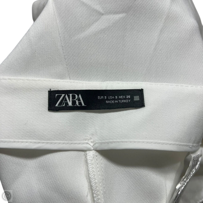 Skort By Zara In Cream, Size: S