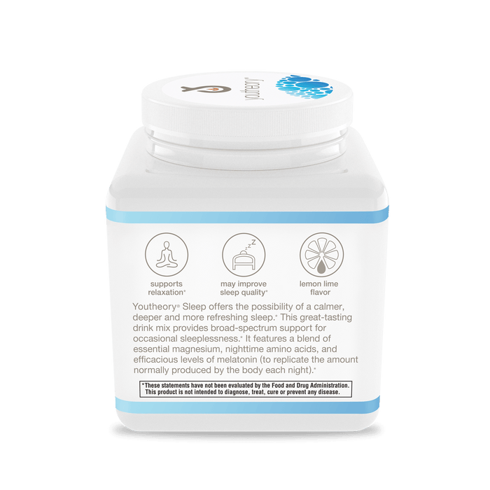 SPA.00396 Youtheory Sleep Powder Advanced Lemon-Lime Flavor 6 oz Product Alt Image