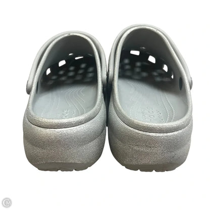 Slippers By Crocs In Grey, Size: 10