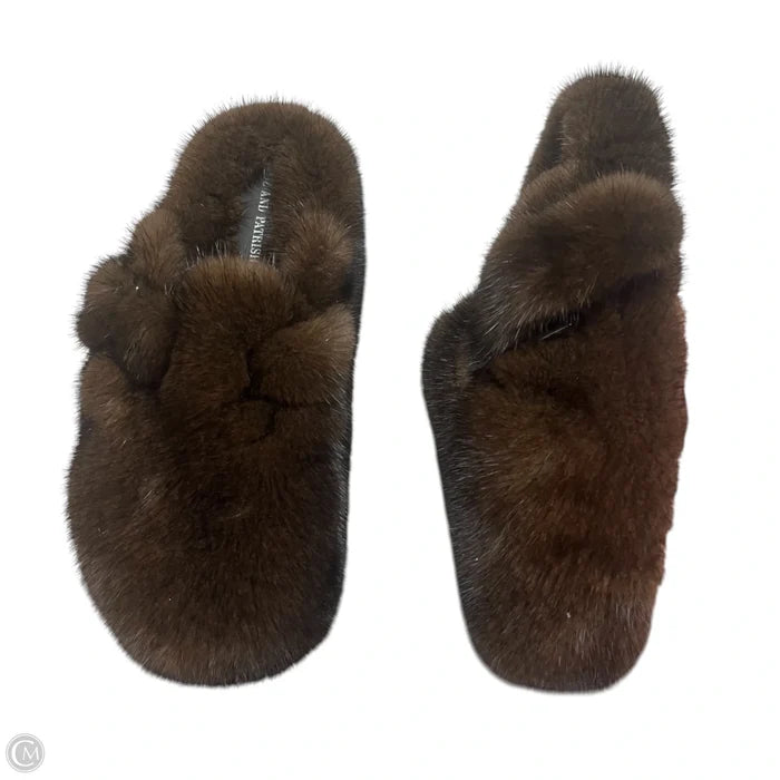 Slippers By Suz and Patrish In Brown, Size: 5.5