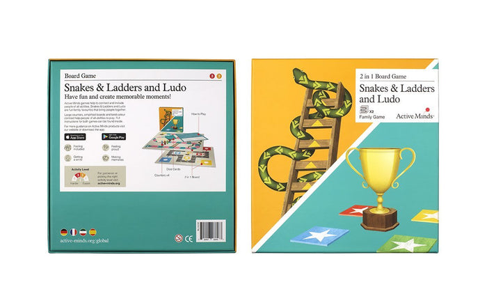Snakes and Ladders & Ludo for People with Dementia - Tabtime Limited
