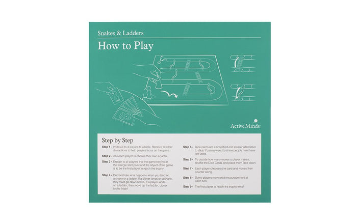 Snakes and Ladders & Ludo for People with Dementia - Tabtime Limited