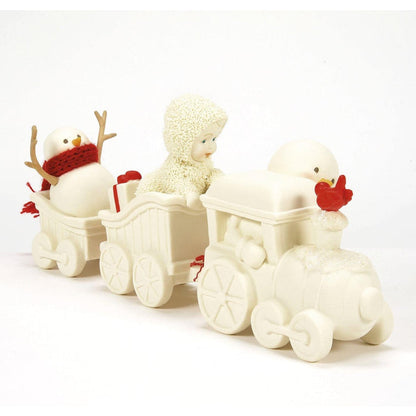 Snowbabies Snowbaby Train Figurine