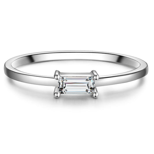 Solitärring Zirkonia
