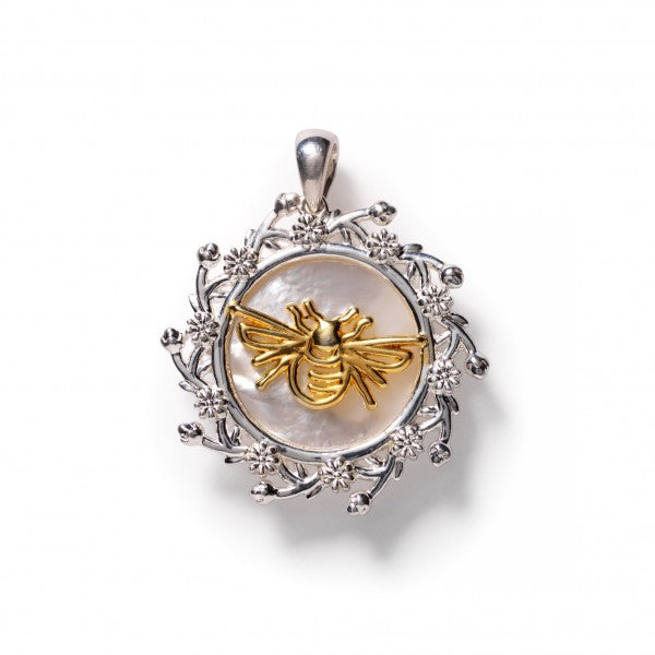 Southern Gates® Bee Mother of Pearl Pendant (100605)