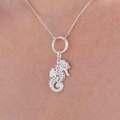 Southern Gates Seahorse Charm (100721)