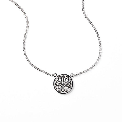 Southern Gates Sterling Silver Courtyard Blossom Necklace