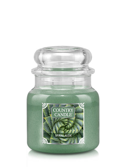 Spiral Aloe Medium 2-wick - Kringle Candle Company
