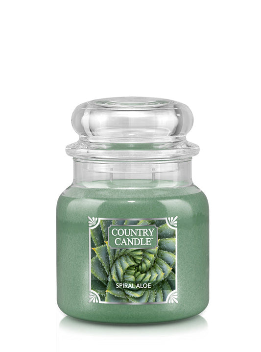 Spiral Aloe Medium 2-wick - Kringle Candle Company