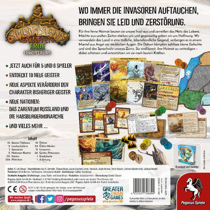 Spirit Island: Zerklüftete Erde - Neue Gefahren für die Insel