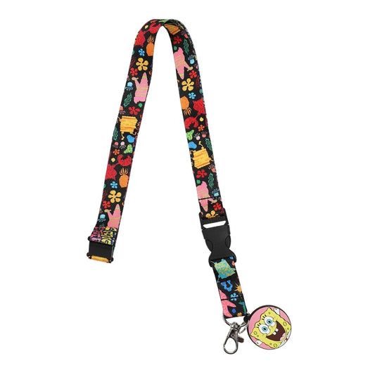 SpongeBob Squarepants - Character Group Shot 22 Lanyard