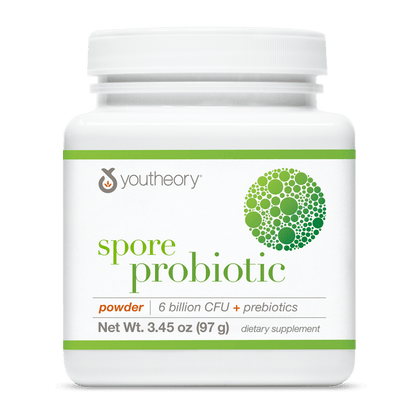 SPBPA.00721 Youtheory Spore Probiotic Powder Sweet Flavor 3.45 oz Product Main Image