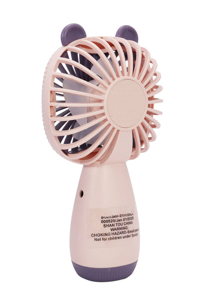 Square Bear - Handheld 1pc Electric Fan