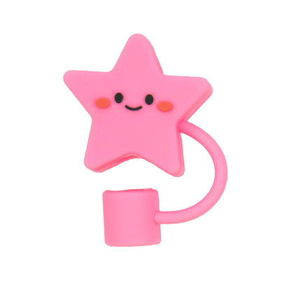 Star - Retail 4-Pack Straw Toppers
