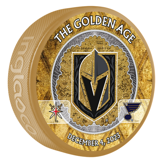 STL vs. VGK Match-Up Puck - 12/4/2023 - Puck