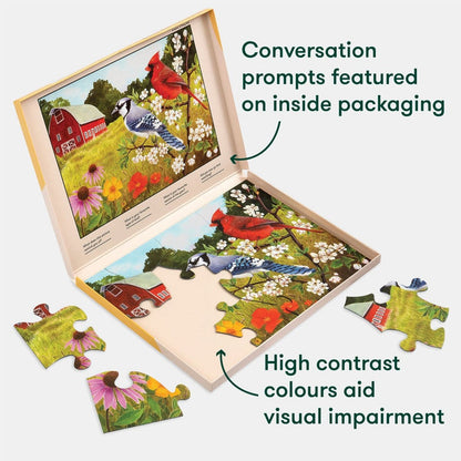 Summer Birds: Puzzle for People with Dementia by Relish / Active Minds - Tabtime Limited