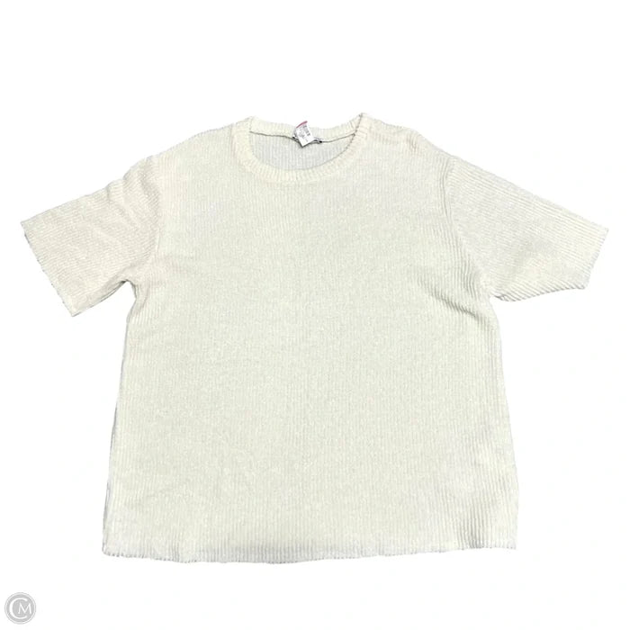 Sweater By Zara In Cream, Size: L