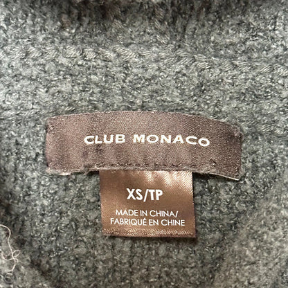 Sweatshirt Hoodie By Club Monaco In Green, Size: Xs