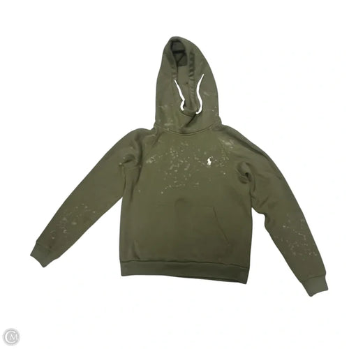 Sweatshirt Hoodie By Polo Ralph Lauren In Green, Size: S