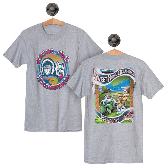 SWEET HOME OKLAHOMA TEE - SHOT - Eskimo Joe's Clothes