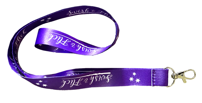 Swish and Flick Logo Lanyard