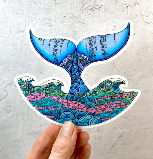 Tails of the Sea Sticker