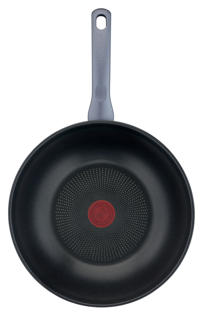 Tefal Daily Cook Stainless Steel Induction Non-Stick Wok 28cm + Lid