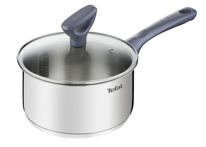 Tefal Daily Cook Stainless Steel Induction Saucepan 18cm/2.1L + Lid