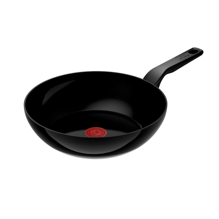Tefal Renew Black Ceramic Non-stick Wok 28cm
