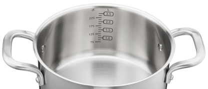 Tefal Virtuoso Stainless Steel Induction Stewpot 24cm/4.7L + Lid