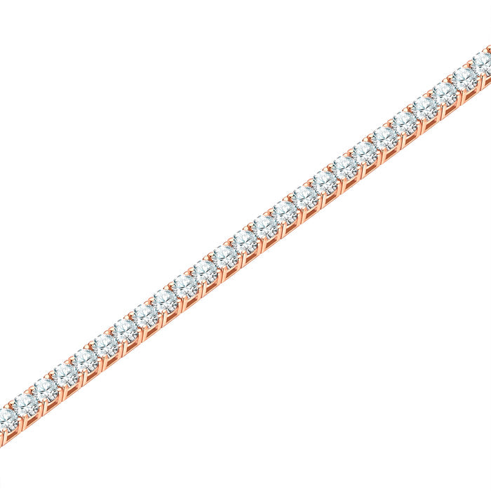 Tennis-Armband roségold 3.1 mm