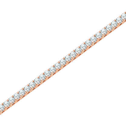 Tennis-Armband roségold 3.1 mm