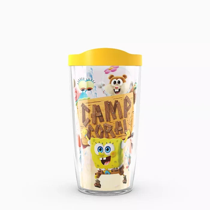 Tervis Nickelodeon™ - SpongeBob SquarePants Camp Coral Tumbler with Wrap and Travel Lid