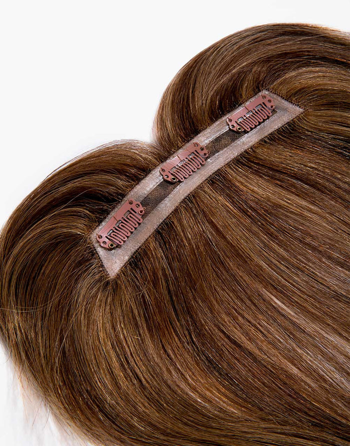 close up of the bang clip-in extension