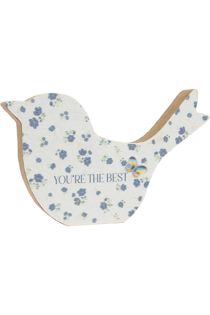 The Best Bird Plaque