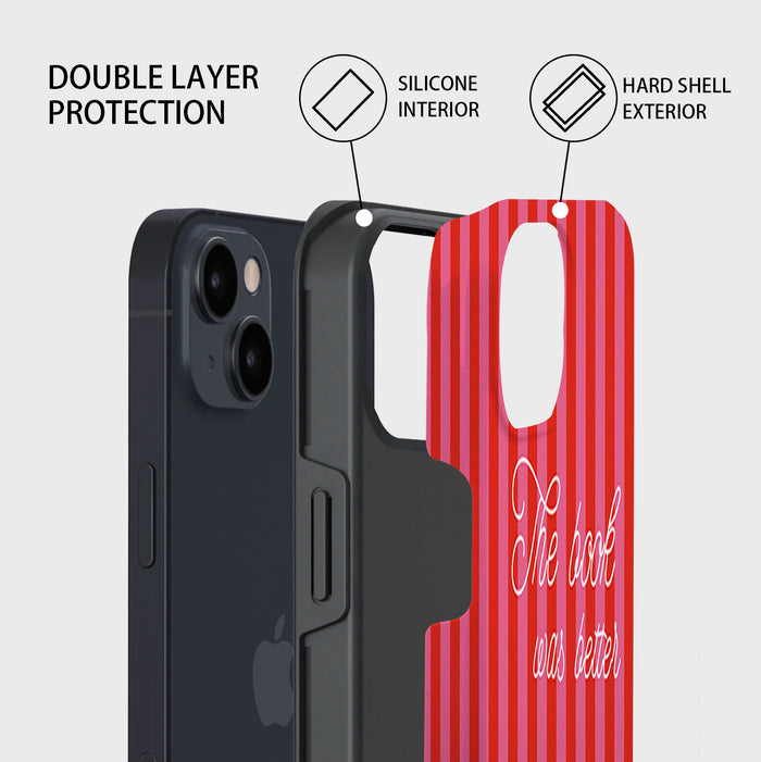 The Book Was Better | iPhone Case