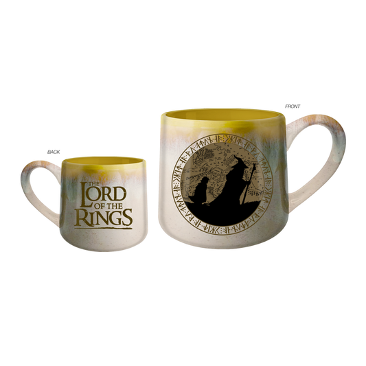 The Lord of the Rings Reactive Glaze 18oz Tapered Pottery Mug