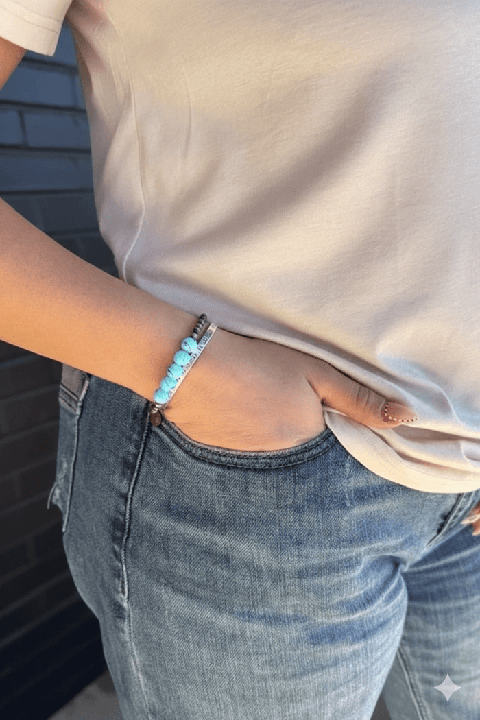 The Odessa Turquoise Stretch Bracelet