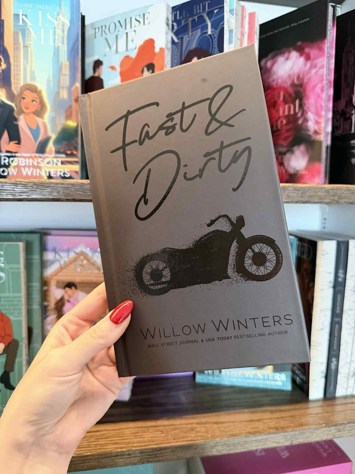 Fast & Dirty Special Edition Foiled Hardback with Printed Edges