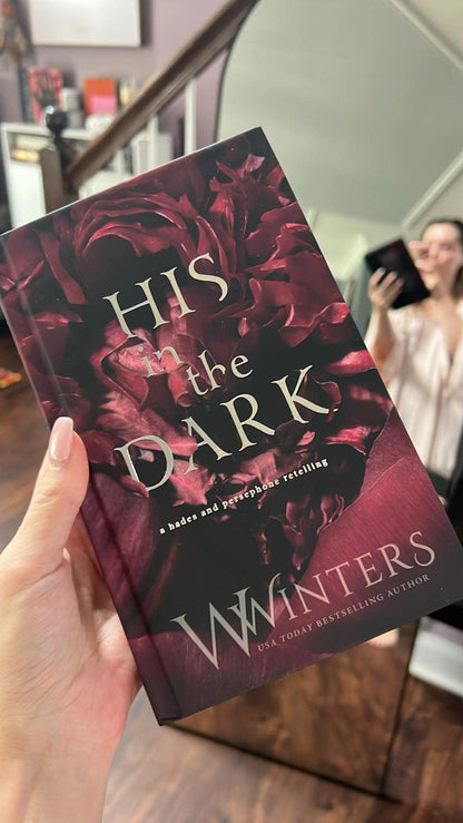 His in The Dark Special Edition Foiled Hardback with Printed Edges
